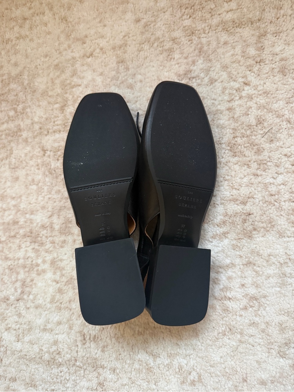 NEW Sezane Philippine Low Mary Janes in Smooth Black (US 6) - Picture 7 of 14